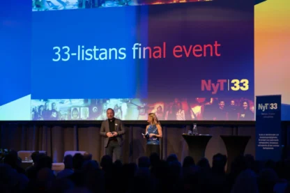 33-listan 2025 finale and Framtidens Industri